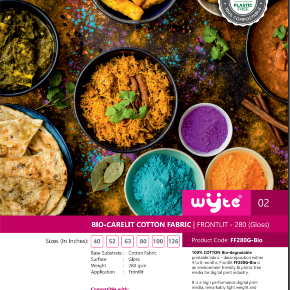 Wyte Bio Carelit Cotton Fabric